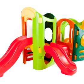 LITTLE-TIKES-8-in-1-Playground-Monkey-Grove-with-Slides-1