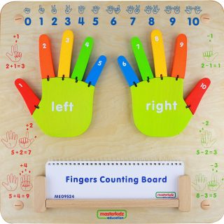 MASTERKIDZ Learning to Count Flex Montessori Wall Sensory Board