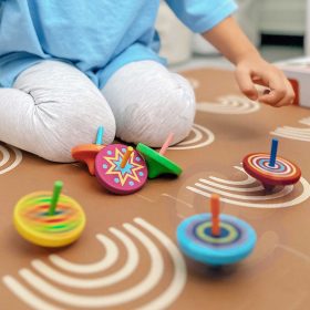 VIGA-Colorful-Wooden-Spinning-Top-1pc-2