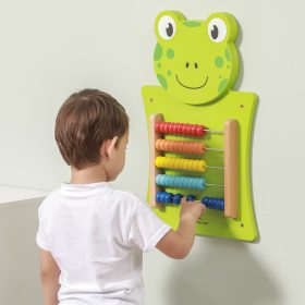 VIGA-Wooden-Manipulative-Board-Abacus-Frog-FSC-Montessori-Certificate-3