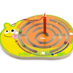 Viga-Magnetic-Maze-Wooden-Snail-Game-2