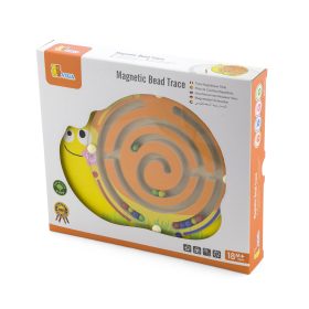 Viga-Magnetic-Maze-Wooden-Snail-Game-3