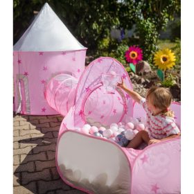 WOOPIE-3-in-1-Tent-Princess-Palace-XXL-House-Tunnel-Dry-Pool-3