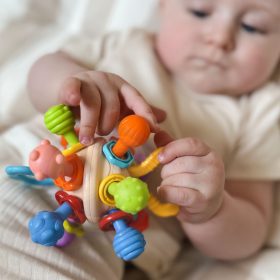 WOOPIE-BABY-Soft-Rattle-2in1-Teether-Sensory-Toy-for-Babies-0m-1