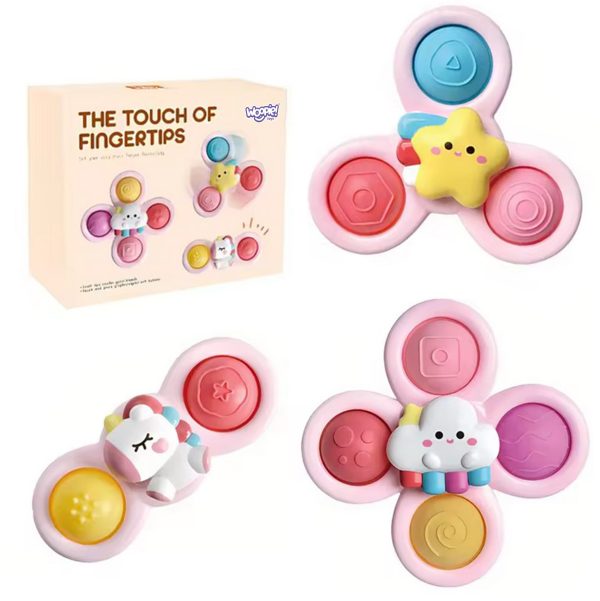 WOOPIE-BABY-Space-Spinner-Pop-it-Sensory-Toy-Interchangeable-3-pcs-Pink WOOPIE BABY Space Spinner Pop-it Sensory Toy Interchangeable 3 pcs Pink.