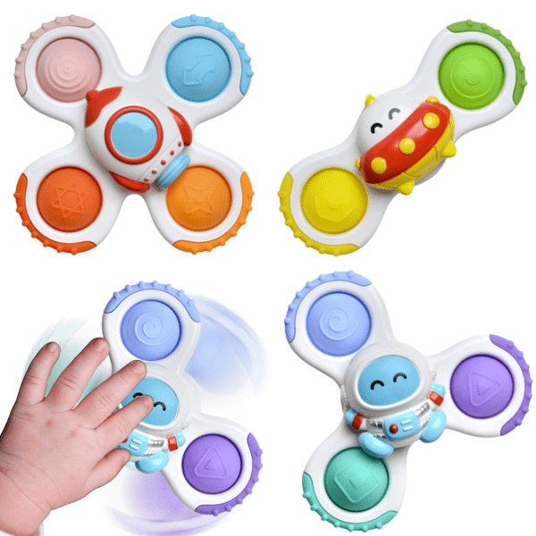 WOOPIE-BABY-Spinner-Sensory-Toy-Rocket-Alien-Ufo-3-pcs WOOPIE BABY Spinner Sensory Toy Rocket Alien Ufo 3 pcs.