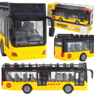 WOOPIE Bus with Lights and Opening Doors