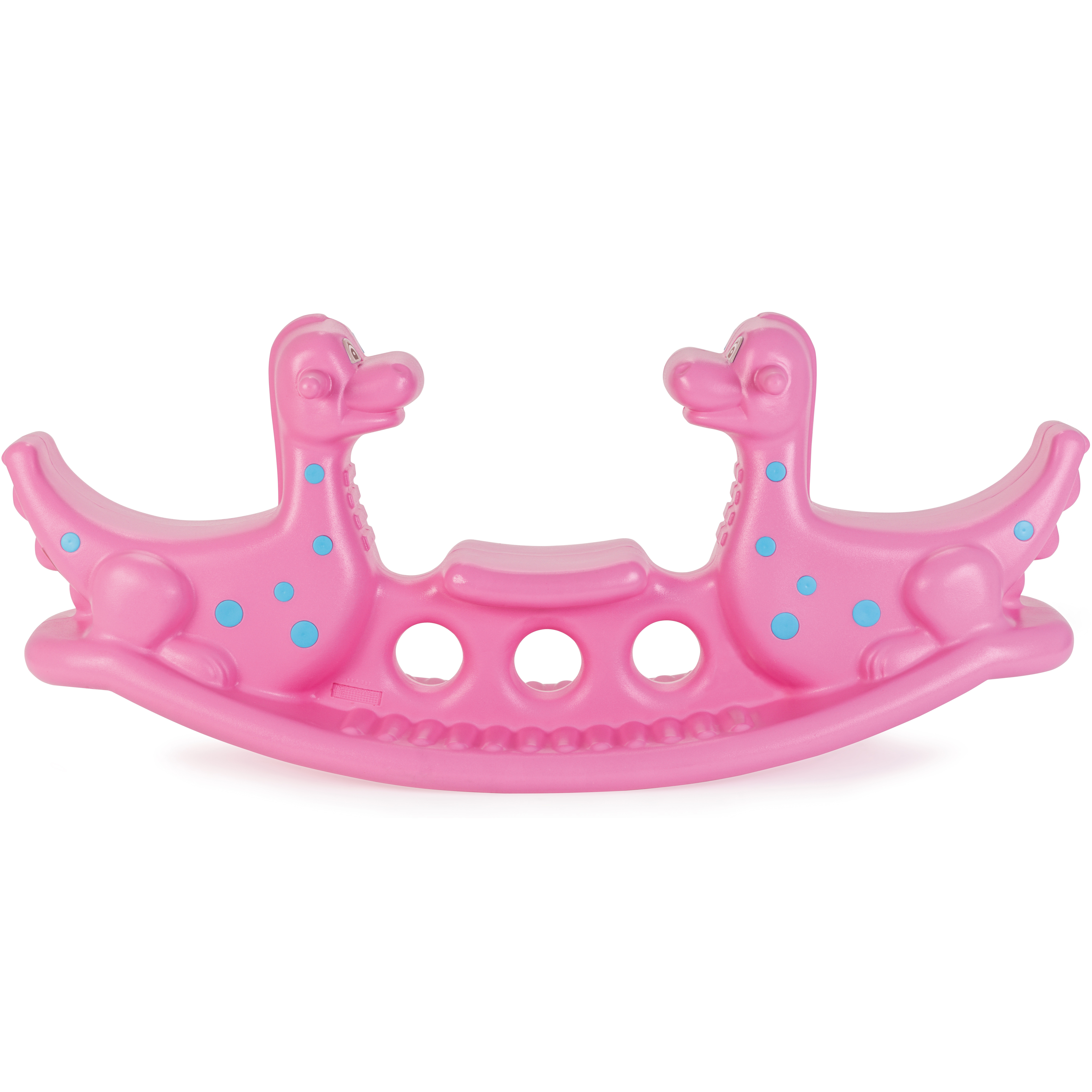 WOOPIE-Dino-Multi-Person-Rocker-Balance-Swing-Pink WOOPIE Dino Multi-Person Rocker Balance Swing Pink