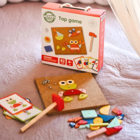 WOOPIE-GREEN-Wooden-Nailing-Hammer-Puzzle-20-Patterns-82-Pieces-FSC-Certified-2