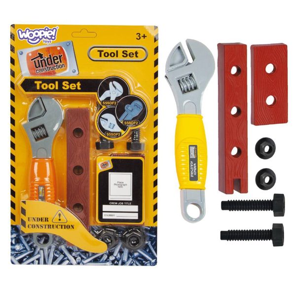 WOOPIE-Little-Handymans-Tool-Set-Adjustable-Wrench WOOPIE Little Handyman's Tool Set Adjustable Wrench