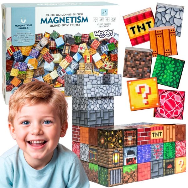 WOOPIE-Magnetic-Construction-Blocks-3D-Cubes-Educational-Set-63-pcs WOOPIE Magnetic Construction Blocks 3D Cubes Educational Set 63 pcs.