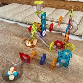 WOOPIE-Magnetic-Construction-Blocks-3D-Educational-Set-Ball-Track-113-pcs-3