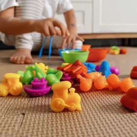 WOOPIE-Montessori-Educational-Game-Color-Sorter-Vehicles-44-pcs-2