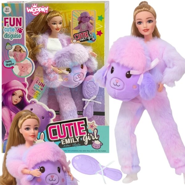 WOOPIE-ROYAL-Emi-Doll-in-Purple-Sheep-Costume WOOPIE ROYAL Emi Doll in Purple Sheep Costume