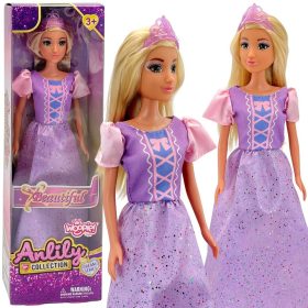 WOOPIE ROYAL LILY Fashion Doll Beautiful Princess with Crown