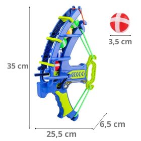 WOOPIE-Velcro-Darts-Arcade-Game-2in1-Set-Shield-Dino-Bow-Launcher-3