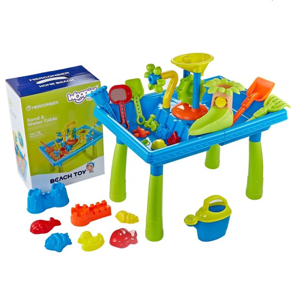 WOOPIE-Water-Table-2-in-1-Palm-Sandbox-18-pcs WOOPIE Water Table 2 in 1 Palm Sandbox 18 pcs.