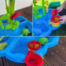 WOOPIE-Water-Table-2-in-1-Sandbox-Fountain-XXL-Aquapark-with-Dolphin-2