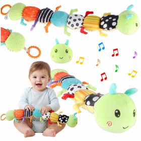 Interaktyvus sensorinis žaislas kūdikiams muzikinis pliušinis vikšrasŽaislai/Elektroniniai žaislai Interaktyvus sensorinis žaislas kūdikiams muzikinis pliušinis vikšras