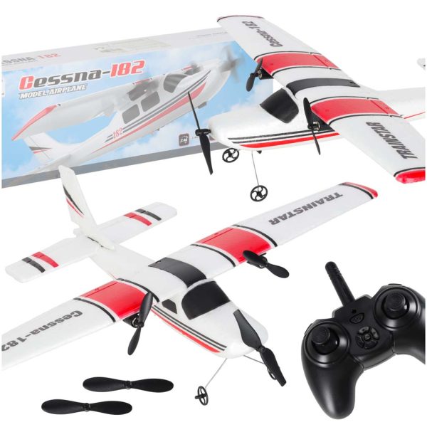 Nuotoliniu būdu valdomas "Cessna 182" sklandytuvas aerobatas 2 Nuotoliniu būdu valdomas "Cessna 182" sklandytuvas aerobatas 2