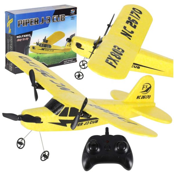 RC orlaivis FX803 Piper 150mahŽaislai/Nuotoliniu būdu valdomi modeliai/Nuotoliniu būdu valdomi orlaiviai RC orlaivis FX803 Piper 150mah