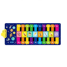Šokių kilimėlis vaikams interaktyvus muzikinis 8 instrumentai 10 melodijų