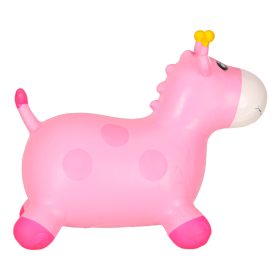 Vaikiskas-sokinejantis-dzemperis-su-pompa-gumine-rozine-zirafa-1