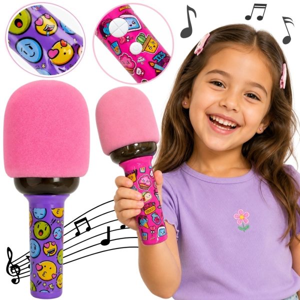 WOOPIE-Wireless-Karaoke-Microphone-with-Speaker-Pink WOOPIE Wireless Karaoke Microphone with Speaker Pink