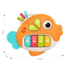 WOOPIE-BABY-Interactive-Piano-Fish-Organ-Musical-Sounds-Light-18m-2