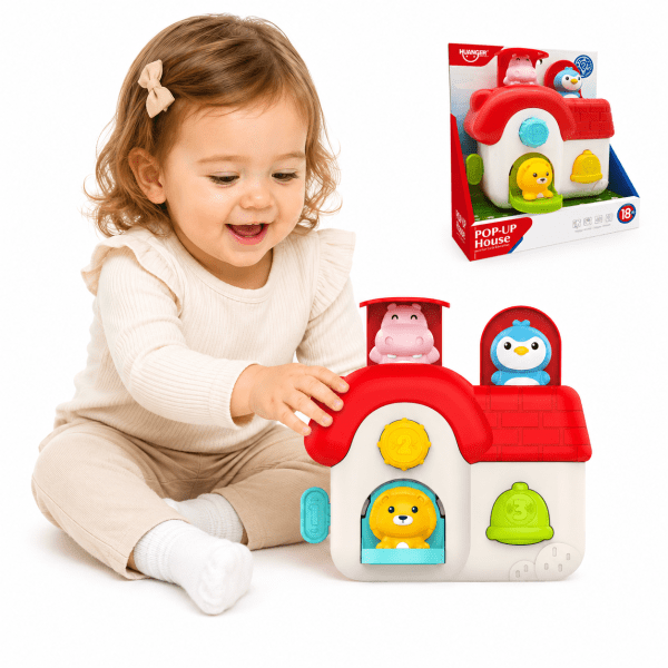 WOOPIE-Interactive-Pop-Up-Animal-House-Manipulative-Toy-18m WOOPIE Interactive Pop-Up Animal House Manipulative Toy 18m+