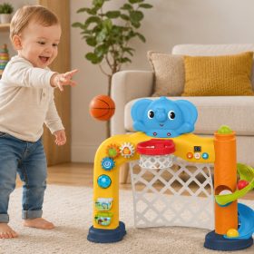 WOOPIE-Interactive-Sports-Center-2-in-1-Goal-and-Basket-with-Elephant-1