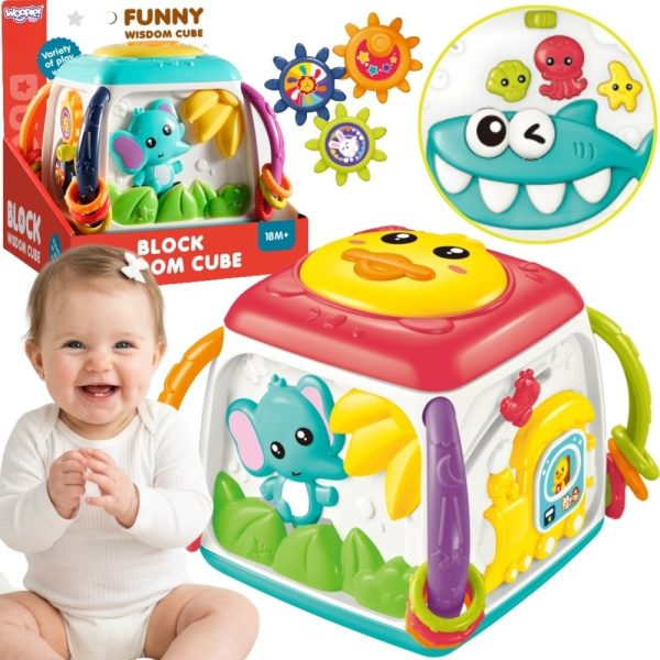 WOOPIE-BABY-Interactive-Multifunctional-Educational-Cube-18m WOOPIE BABY Interactive Multifunctional Educational Cube 18m+