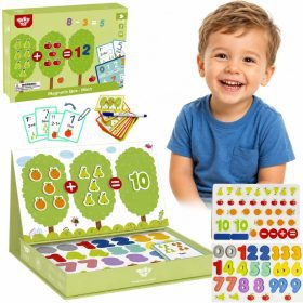 TOOKY TOY Wooden Magnetic Montessori Puzzle Game for Children