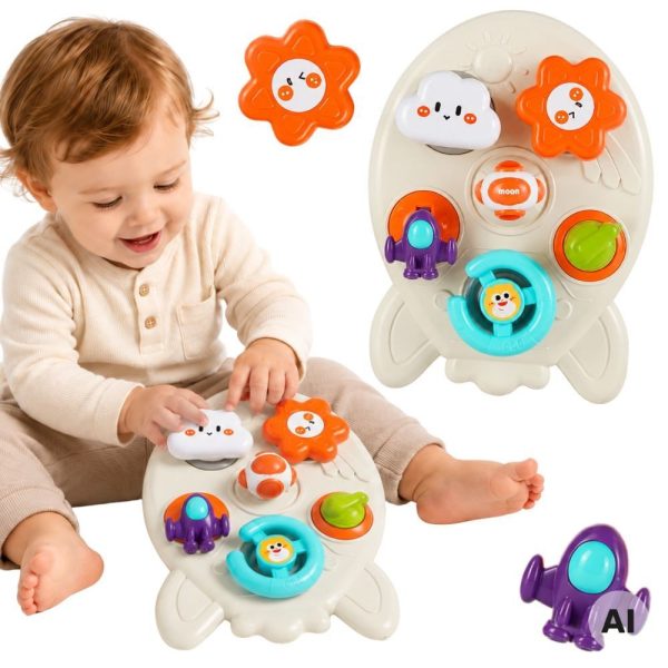 WOOPIE-BABY-7-in-1-Educational-Rocket-Activity-Board WOOPIE BABY 7-in-1 Educational Rocket Activity Board