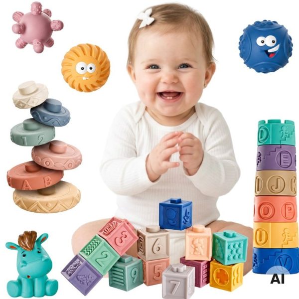 WOOPIE-BABY-Set-of-27-Soft-Sensory-Blocks WOOPIE BABY Set of 27 Soft Sensory Blocks