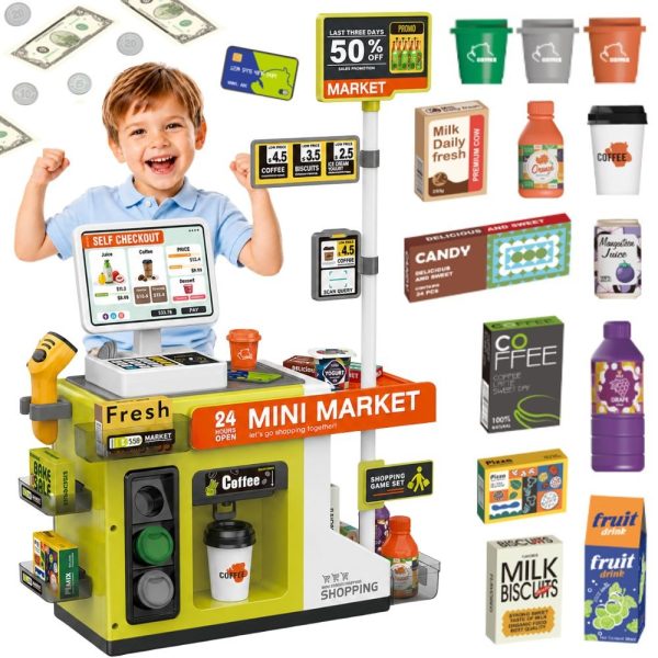 WOOPIE-Self-Service-Cash-Register-Mini-Market-Express-Accessories WOOPIE Self-Service Cash Register Mini Market Express Accessories