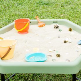 MASTERKIDZ-Hexagonal-Sand-and-Water-Sensory-Table-Adjustable-3