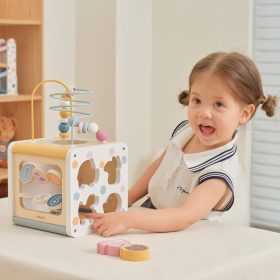 VIGA-PolarB-Wooden-Activity-Cube-7-in-1-Sorter-Maze-Animals-12m-1