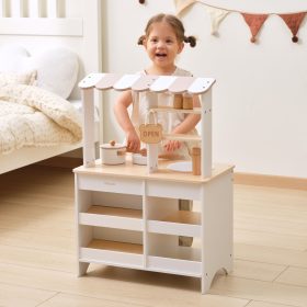 VIGA-PolarB-Wooden-Kitchen-2-in-1-Shop-White-Kitchen-Accessories-Stand-1